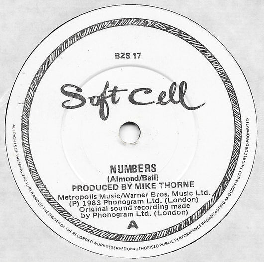 Soft Cell : Numbers / Barriers (7