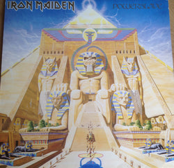 Iron Maiden : Powerslave (LP, Album, RE)