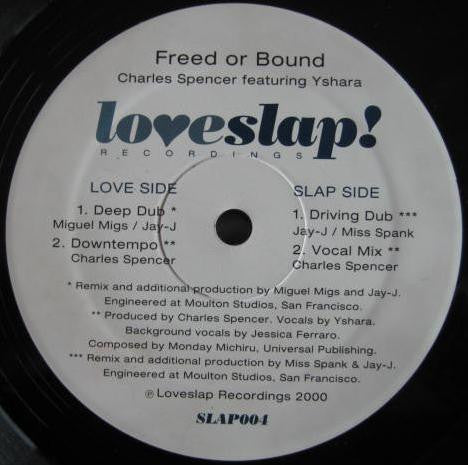 Charles Spencer Featuring Yshara : Freed Or Bound (12