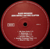 John Mayall With Eric Clapton : Blues Breakers (LP, Album, Mono, RE, RP, 180)