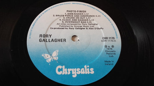 Rory Gallagher : Photo-Finish (LP, Album)
