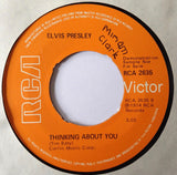 Elvis Presley : Green Green Grass Of Home (7", Single, Dem)