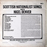 Nigel Denver : Scottish Nationalist Songs (LP, Album, Mono)