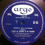 Micheál Mac Liammóir : I Must Be Talking To My Friends (LP, Album, Mono)
