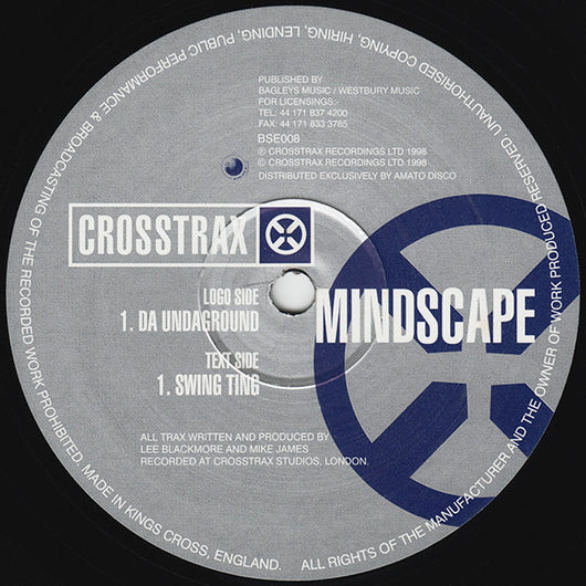 Mindscape (8) : Da Undaground / Swing Ting (12