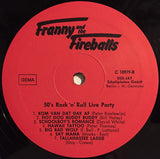 Franny And The Fireballs : 50's Rock'n' Roll Live Party (12", Album)