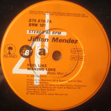 Jillian Mendez : Feel Like Making Love (7", Single)