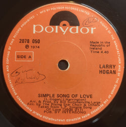 Larry Hogan : Simple Song Of Love (7