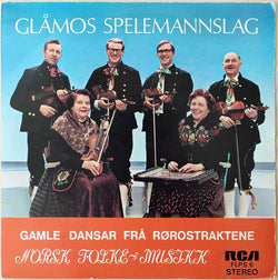 Glåmos Spelemannslag : Gamle Dansar Frå Rørostraktene (LP)