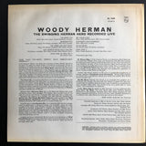 Woody Herman : The Swinging Herman Herd-Recorded Live (LP, Album, Mono)