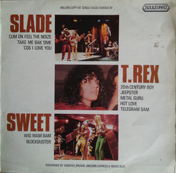 Various : Million Copy Hit Songs Made Famous By T. Rex, Slade And Sweet (LP, Comp)
