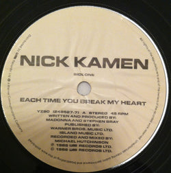 Nick Kamen : Each Time You Break My Heart (7