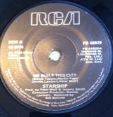Starship (2) : We Built This City (7", Single)