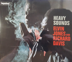 Elvin Jones And Richard Davis (2) : Heavy Sounds (LP, Album, Mono)