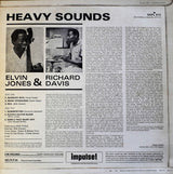 Elvin Jones And Richard Davis (2) : Heavy Sounds (LP, Album, Mono)