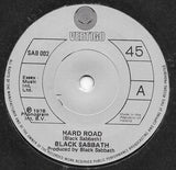 Black Sabbath : Hard Road (7", Single)