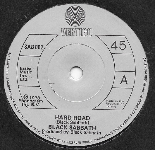 Black Sabbath : Hard Road (7