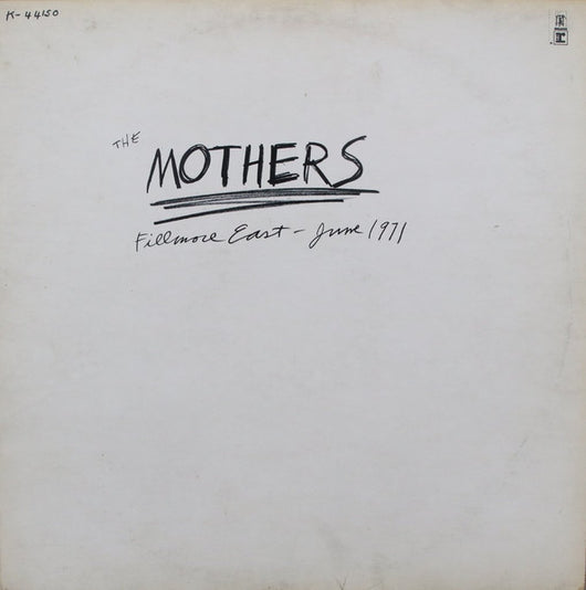 The Mothers : Fillmore East - June 1971 (LP, Album, RE)