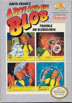 A Boy And His Blob Trouble on Blobolonia - NES