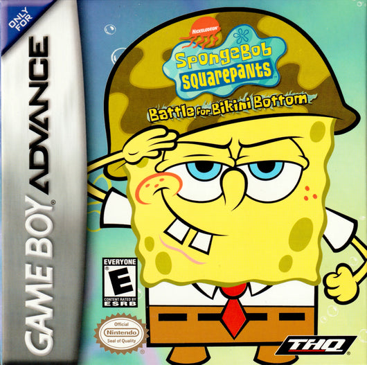 Spongebob Squarepants Battle for Bikini Bottom - Gameboy Advance