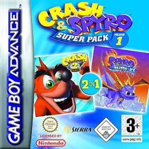 Crash & Spyro Superpack Vol. 1  - Game Boy Advance
