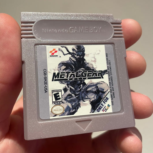 Metal Gear Solid - Gameboy (Reproduction Cart)