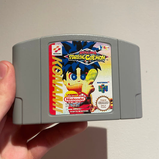Mystical Ninja Starring Goemon - N64 (Reproduction Cartridge)