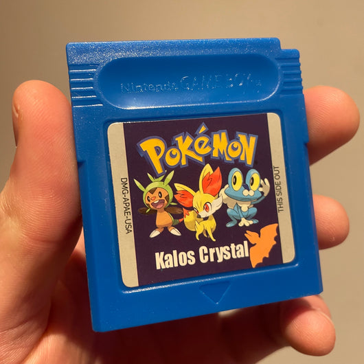 Pokemon Kalos Crystal - Gameboy (Romhack)