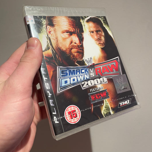 Smackdown Vs Raw 2009 - PS3 (Sealed)