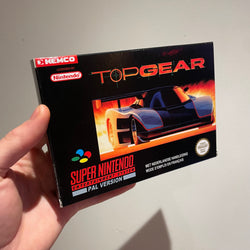 Top Gear - SNES (Reproduction)