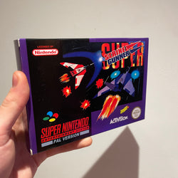 Super Strike Gunner - SNES (Reproduction)