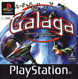Galaga: Destination Earth - PS1