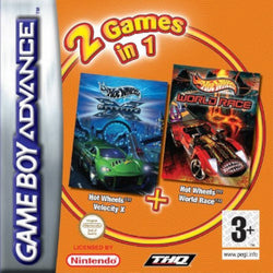 Hot Wheels Velocity X & World Racer - Gameboy Advance