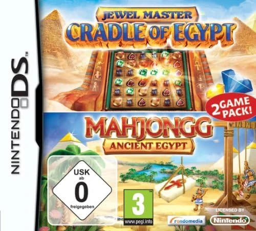 Jewel Masters Cradle of Egypt + Mahjongg Ancient Egypt - DS