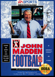 John Madden Football 93 - Sega Genesis