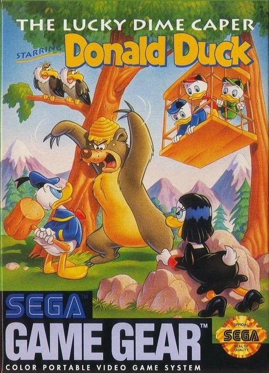 Donald Duck the Lucky Dime Caper - Game Gear