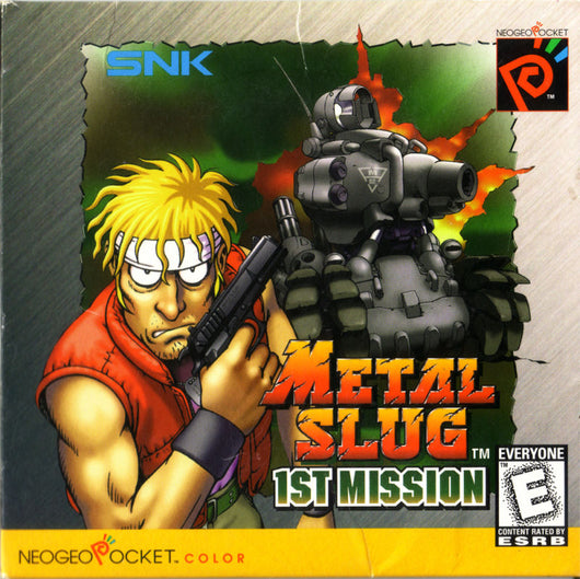 Metal Slug 1st Mission  - Neo Geo Pocket