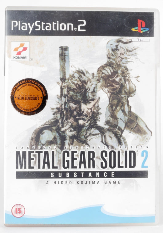 Metal Gear Solid 2: Substance Ultimate Collectors Edition - Ps2