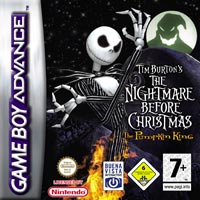 Nightmare before Christmas The Pumpkin King - Gameboy Advance