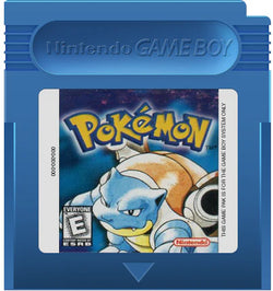 Pokemon Blue - Gameboy (Reproduction Cart)