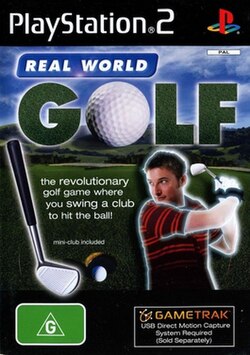 Gametrak Real World Golf and Base Unit - Ps2