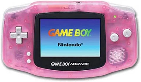 Game Boy Advance Console (Clear Pink)