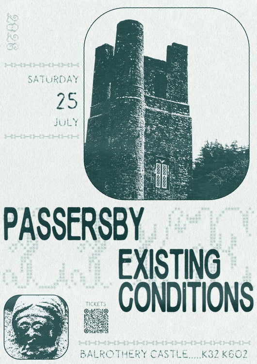 Passersby & Existing Conditions at Balrothery Castle