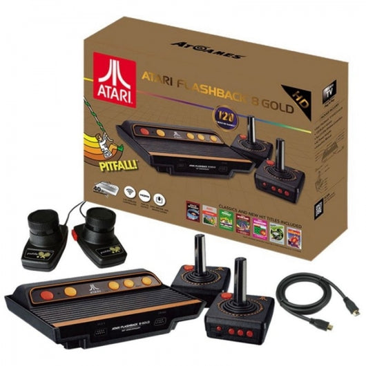 Atari Flashback 8 GOLD DELUX - Boxed and complete