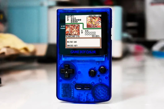 Retro Pixel Gameboy Color Console (Backlit IPS Screen)
