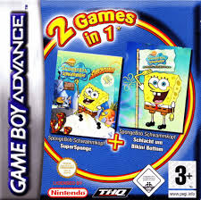 Spongebob Squarepants Supersponge + Battle for Bikini Bottom - GBA