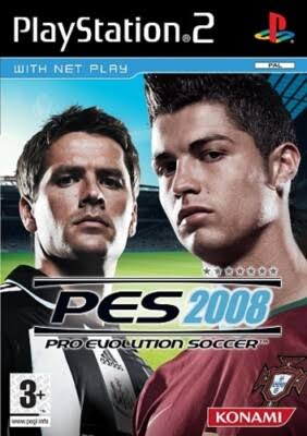 PES 2008 - with Net Play - PS2
