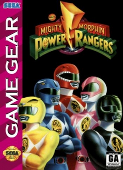 Mighty Morphin' Power Rangers - Game Gear