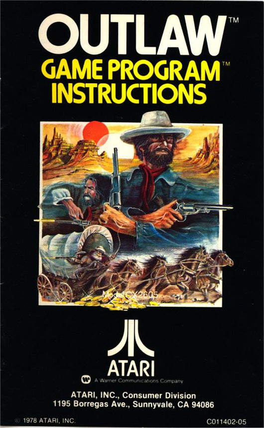 Outlaw - Atari 2600