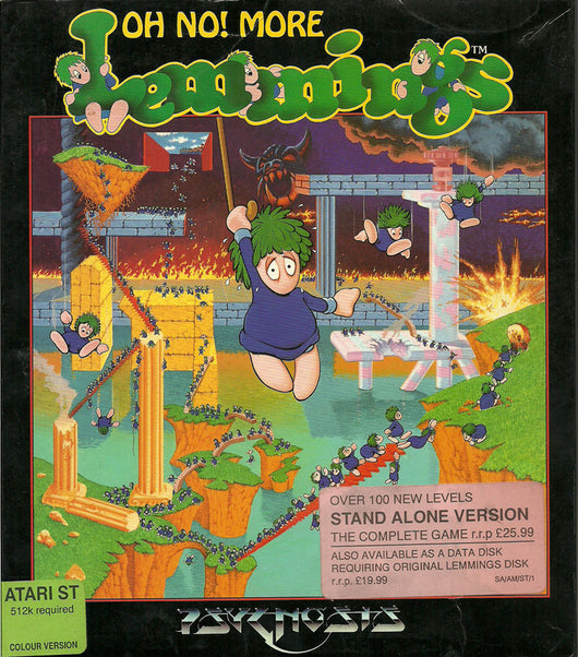 Oh No! More Lemmings - Atari ST